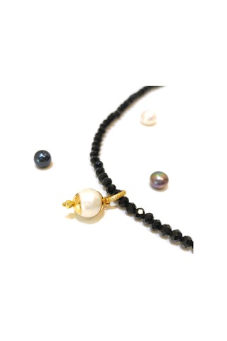 Altın Ürünler 10 MM Antik İnci Taşlı Kolye Ucu