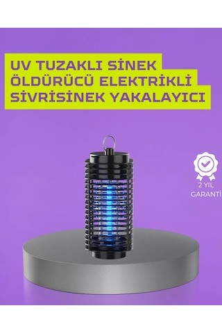 Kapalı Ve Açık Alanlarda Etkili Elektrikli Sivrisinek Katili - Uv Işıklı Tuzak