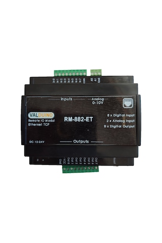 Rm-882-et Modbus Tcp Io Modül
