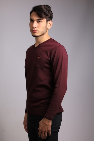 Bearraybon Erkek Triko Kazak Bordo (504887248) Bordo