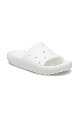 Crocs Unisex Classic Slide V2 Terlik - Beyaz White
