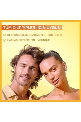 Garnier C Vitamini Parlak Aydınlatıcı Göz Kremi 15ml, 4% Niasinamid, Kafein, Vitamin C, Muz