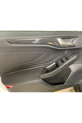 Autogp Ford Focus 2019+ Panel Kaplama Kalın Model - Karbon Abs