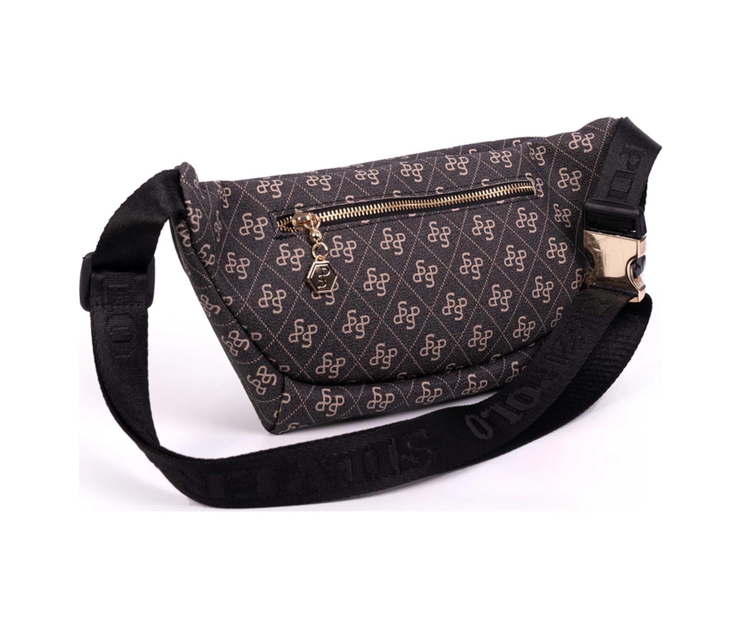 Silver Polo Kadın Bel Çanta 1192 Siyah