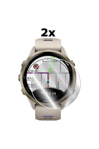 Garmin Forerunner 970 İle Uyumlu Ipg Hydrogel Ekran Koruyucu 2 Adet