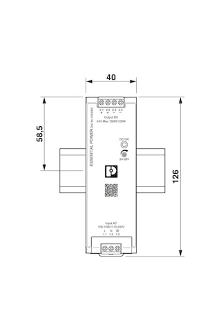 Phoenıx Contact Güç Kaynağı Ps-ee-2g/1ac/24dc/5a/120w/sc