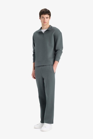 Defacto Wide Leg Beli Bağcıklı Geniş Paça Eşofman Altı E9432ax25augn498 Yeşil