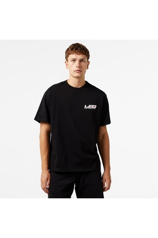 Leo Lunatic Trasnport Service Unisex Siyah T-shirt