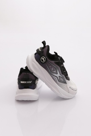 Marco Kids 05-26y512 Çocuk Filet Spor Ayakkabı Beyaz Siyah