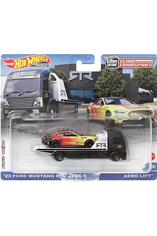 Hot Wheels Team Transport 23 Mustang Rtr Spec 5 Ve Aero Lift 50 Modal Araba