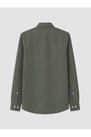 Lcw Busıness Yeşil Slim Fit Armürlü Erkek Gömlek
