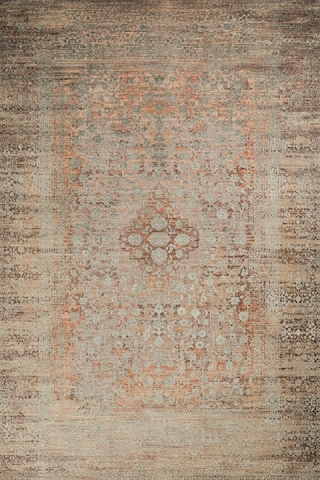 Kaşmir Halı Viskon Limited Edessa Gray 200x290 CM Salon Halısı