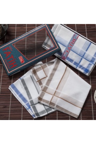 Rozet Tekstil Kutulu Kumaş Mendil 40x40 Cm Düzine 12 Adet Rozet Tekstil Kutulu Kumaş Mendil 40x40 Cm Düzine 12 Adet