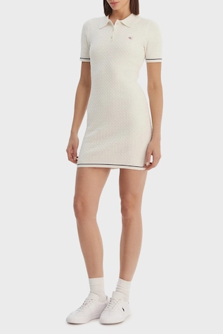 Calvin Klein Bayan Elbise Lv047f323g Yas Beyaz BEYAZ