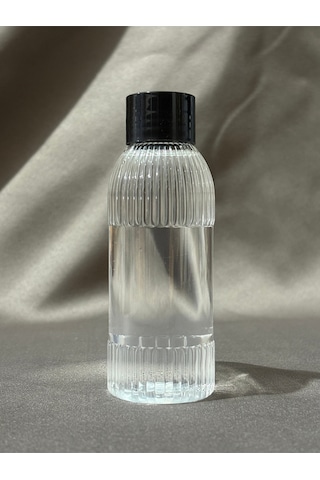 10 Adet 100 Ml Ayd91 Dezenfektan Kolonya Parfüm Hediyelik Nikah Nişan Düğün İçin Boş Plastik Şişe Siyah Kapak