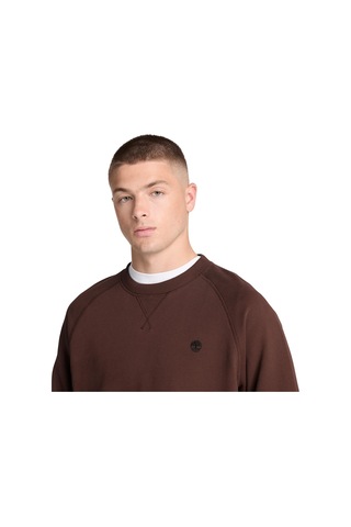 Bc0yhbaajd1-r Timberland Exeter Rıver Lb Crew Sweatshirt Erkek Sweatshirt Kahve Bc0yhbaajd1-r
