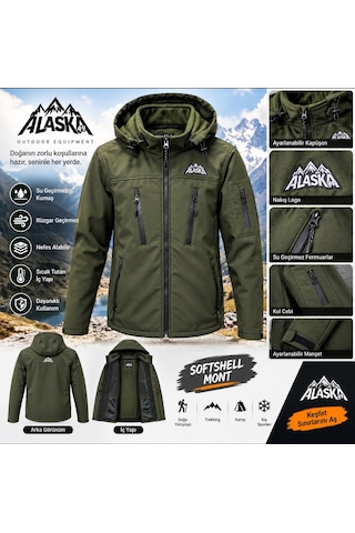 Alaska49 Softjel Mont Su İtici Haki