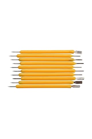 3v 38mm Led Amber Sarı Filament Retro Tungsten Led 10 Adet