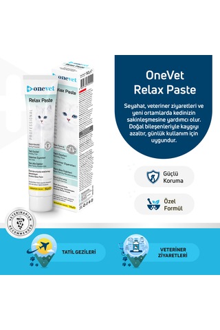 Onevet Relax Paste Macun 50 Gr Stres Ve Anksiyete Azaltıcı
