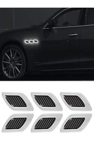 Araç Kaput Sticker Oto Reflektör Yapıştırıcı Oto Aksesuar
