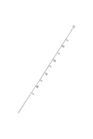 Argentum Concept Yıldızlı 925 Ayar Gümüş Halhal Gümüş