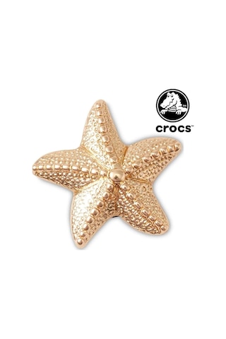 Crocs Jibbitz Charms 1 Adet Altın Unisex Trend-15284 10011621 Gold Star Fish