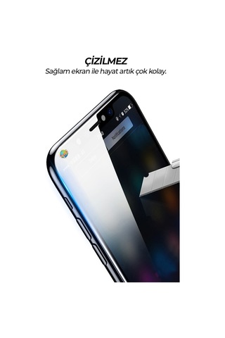 Reeder Uyumlu S19 Max Pro Temperli Ekran Koruyucu Kırılmaz Cam