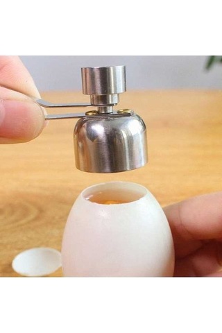 Ulzyvf Etkili Paslanmaz Çelik Yumurta Açıcı & Kesici, Renkli Tasarım Çok Renkli