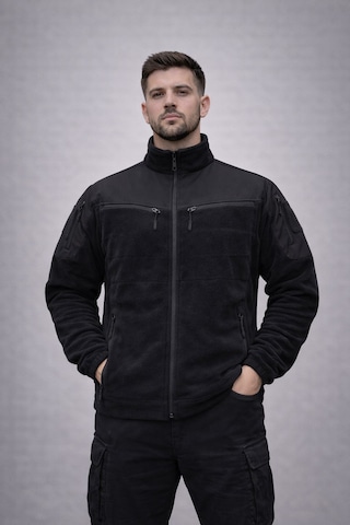 Tad Gear Kolları Cırtlı Fonksiyonel Koruma Taktik Polar Siyah