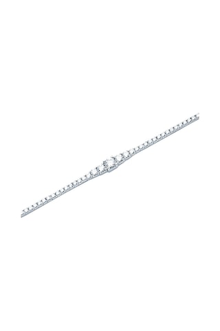 Tektaş - Beyaz Altın 14 Ayar Su Yolu Bileklik N11.1837 Beyaz Altın