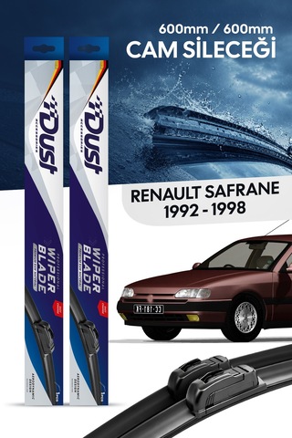 Renault Safrane Silecek Takımı 1992-1998 Uyumlu 600mm/600mm
