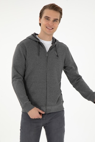 U.s. Polo Assn. Erkek Antrasit Melanj Hırka Örme 50293447-vr081 Antrasit Melanj