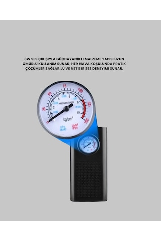 Typec Şarjlı Güçlü Elektrikli Kompresör Motosiklet Oto Bisiklet İçin Yeni Nesil