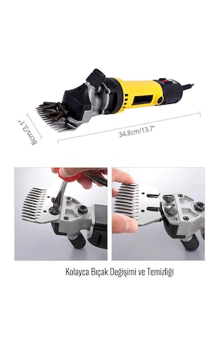 Prohummer Ph017 Koyun Keçi Kırkma Makinesi Sarı