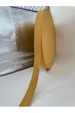 Paşateks 3 Cm Pamuk Kolon Şerit-5 Metre-altın Sarı