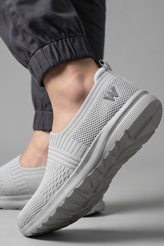 Cloudwalk Comfort Buz Gri Rahat Günlük Yumuşak Tabanlı 4 Mevsim Trend Kadın Slip-on Sneaker Ayak...