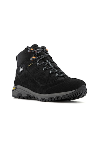 Lomer Italy Sella Iı Mtx High Suede Waterproof Vibram Süet Deri Erkek Bot Offblack Siyah Siyah