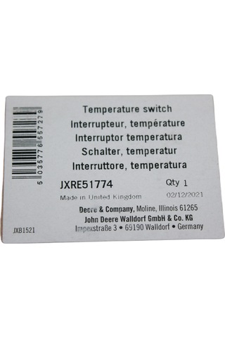 JOHN DEERE HARARET MÜŞRÜ RE51774