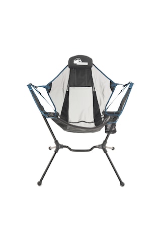 Thor Sallanan Kamp Sandalyesi Katlanır Çantalı Siyah