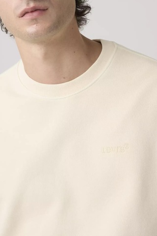 Levi's Orijinal Bisiklet Yaka Sweatshirt A9244-0043-14245 Ekru