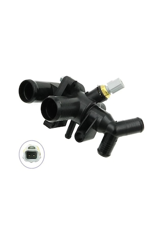 Hombey Ford Ranger 2.2 Tdcı Ve Transit Mk7/mk8 İçin Plastik Sıcaklık Regülatörü Kapağı - Soğutma Suyu Flanşı 1733253