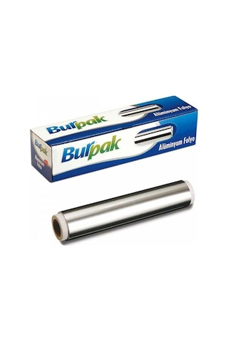 Burpak Alüminyum Folyo - 30 CM x 100 Metre - 10 Mikron - 1 Paket