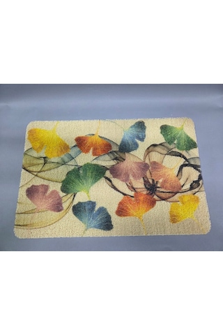 Hijyenik Kıvırcık Paspas 40x60 Cm - Islaklık Emici Kapı Önü Paspası Mavi