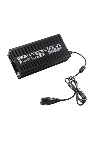 60 V 24 Ah 4amp Yüksek Kalite Metal Kasa - Emc Hızlı Şarj Özellikli - Elektrikli Motor Şarj Aleti 60 V 24 Ah