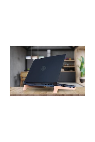 Fida Kayın Ahşap Laptop Standı Yatak Üstü Tablet Çalışma Masası