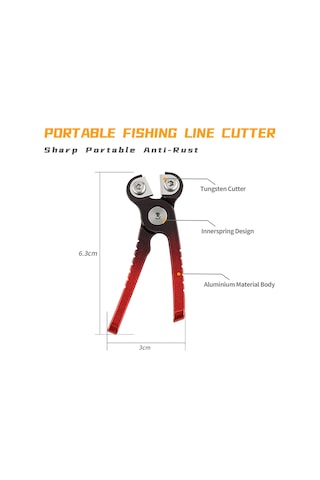 Mufunye Alüminyum Allüvyum Balık İpi Kesici Seti - Gergin İpi Kolayca Keser, Geri Çekilebilir Anahtar Zinciri İle Bel/çanta Tutucu - Hafif Ve Dayanıklı Balıkçılık Gereci