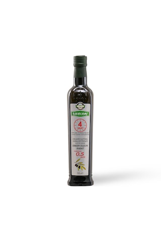 İlhan Sarı Organik Sızma Zeytinyağı Olgun Hasat 500 Ml