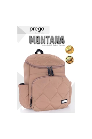 Prego Montana Bebek Bakım Çantası Camel 3084 Camel