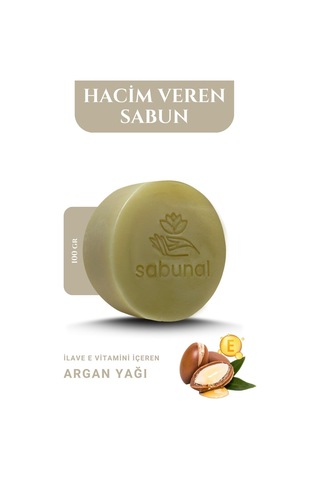 Sabunal Argan Yağı Sabunu 4 Adet - Parlak ve Hacimli Saçlar İçin Doğal Sabun