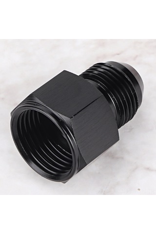 Kosona Araçlar İçin An10 Dişi-an8 Erkek Düz Redüktör Adaptörü, Alüminyum Malzeme, Korozyona Dayanıklı, Hassas İşlenmiş